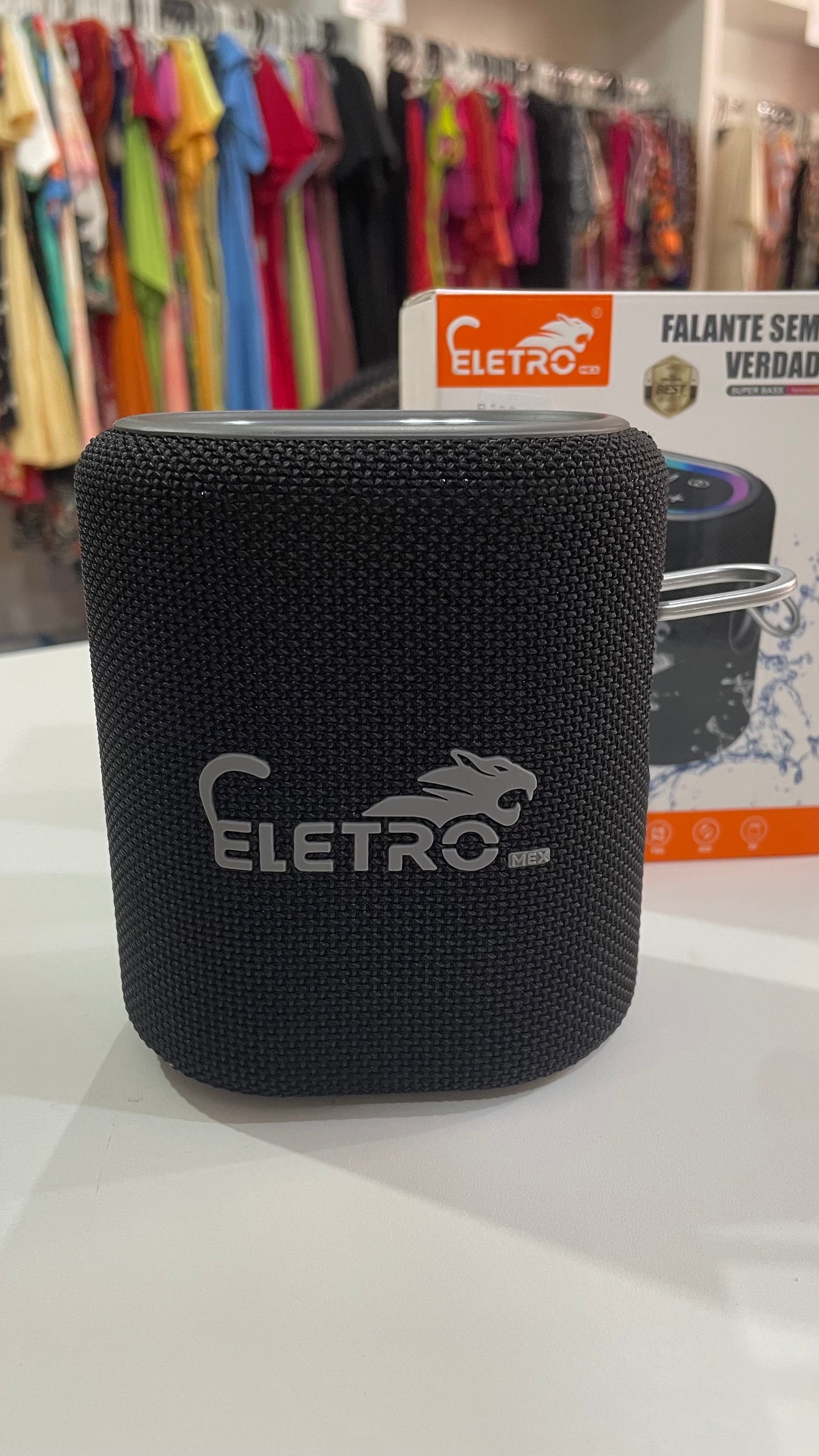 Caixa de Som Bluetooth Eletro - Potência e Versatilidade Portátil