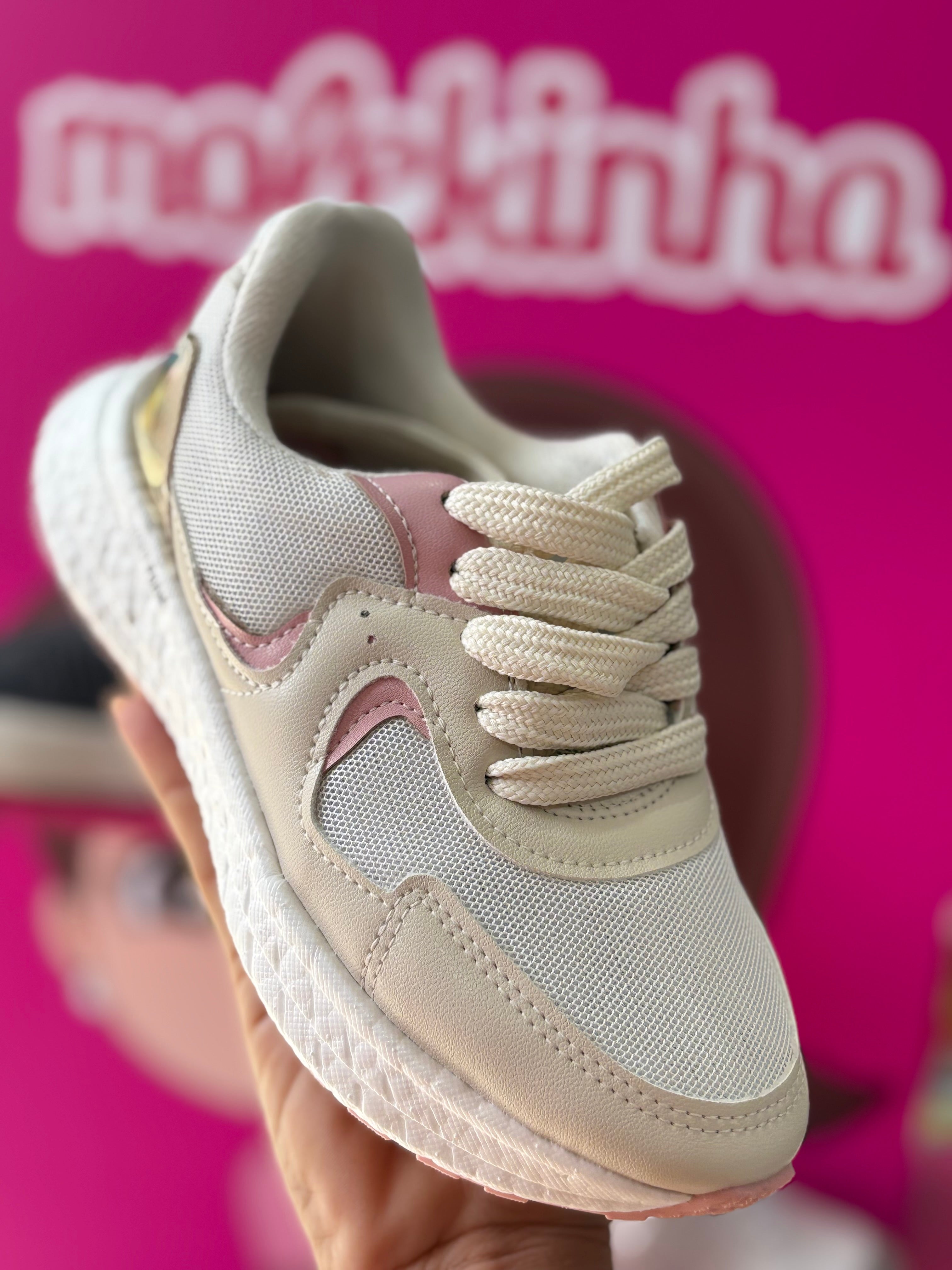 Tênis Molekinha Bege