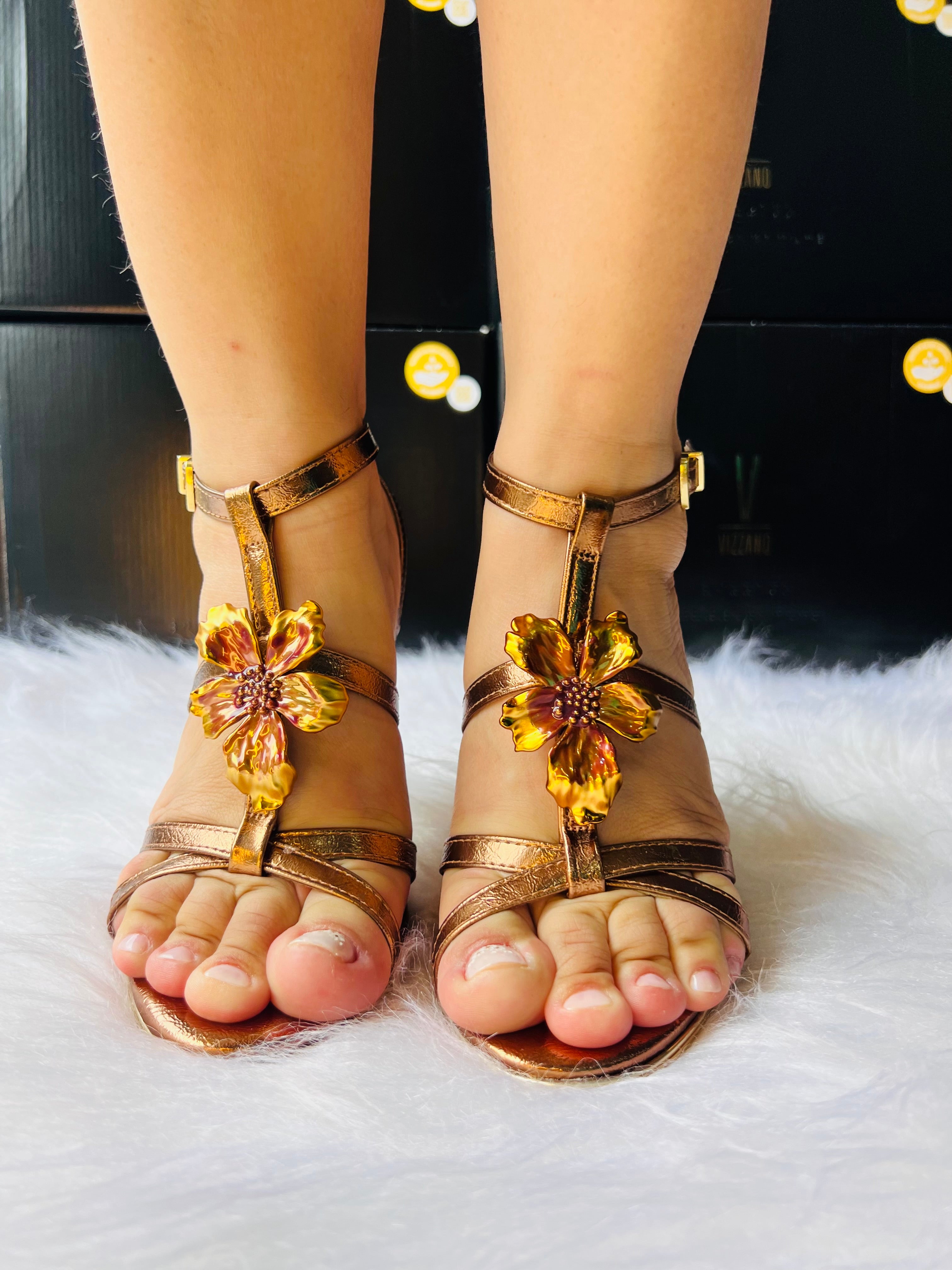 Sandália Vizzano Flor Ref 104337