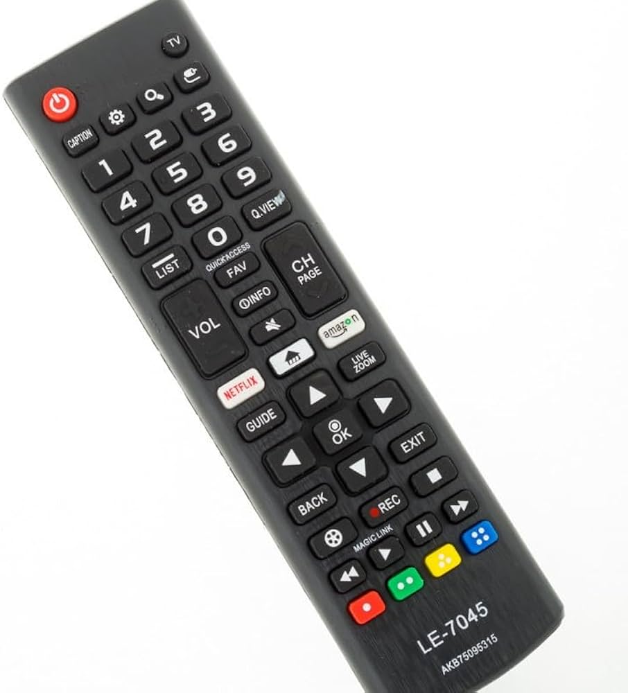 Controle Remoto Substituição para Smart TV LG – Modelo SKY-8035 (AKB75095315)c