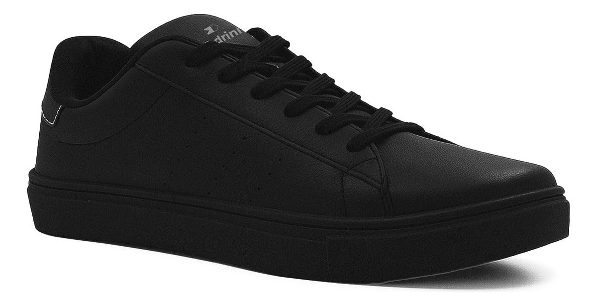 Tênis Casual Masculino Sandrini Preto Absoluto