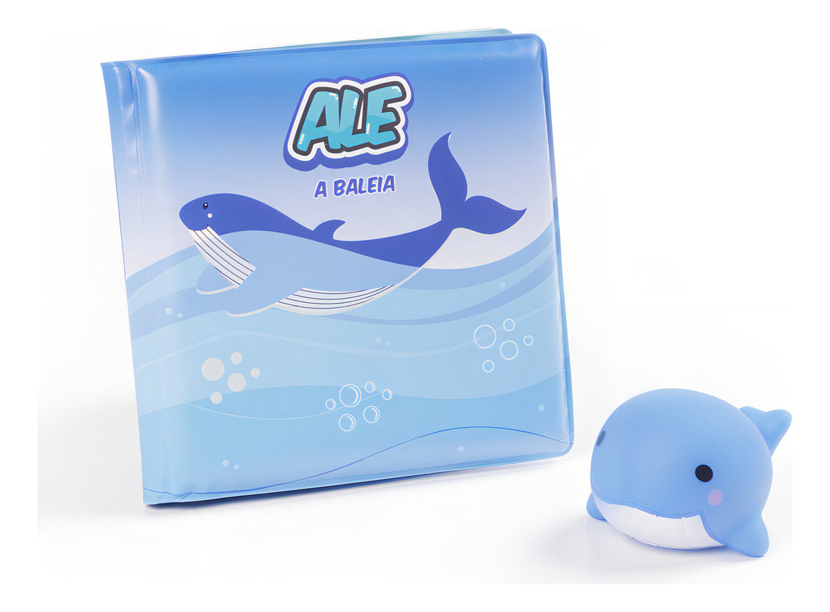 Livro de Banho com Bichinho - Ale, a Baleia (Pimpolho)