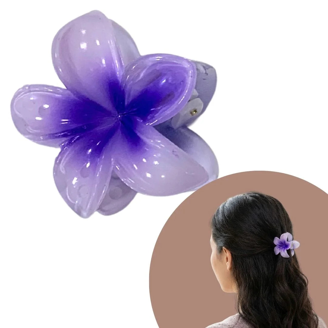 Presilha de Cabelo Flor- Cores Variadas