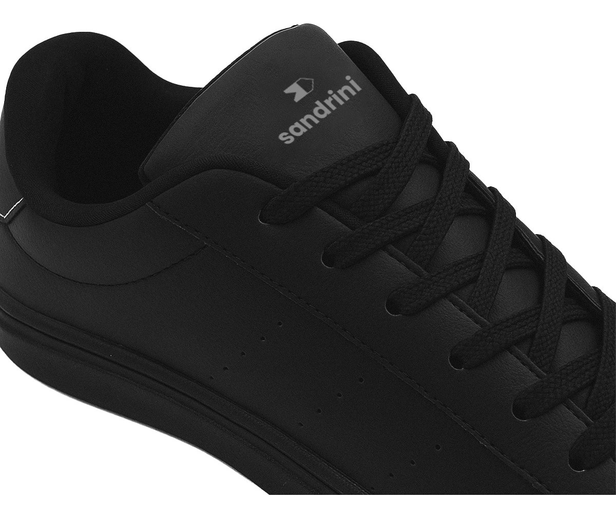 Tênis Casual Masculino Sandrini Preto Absoluto