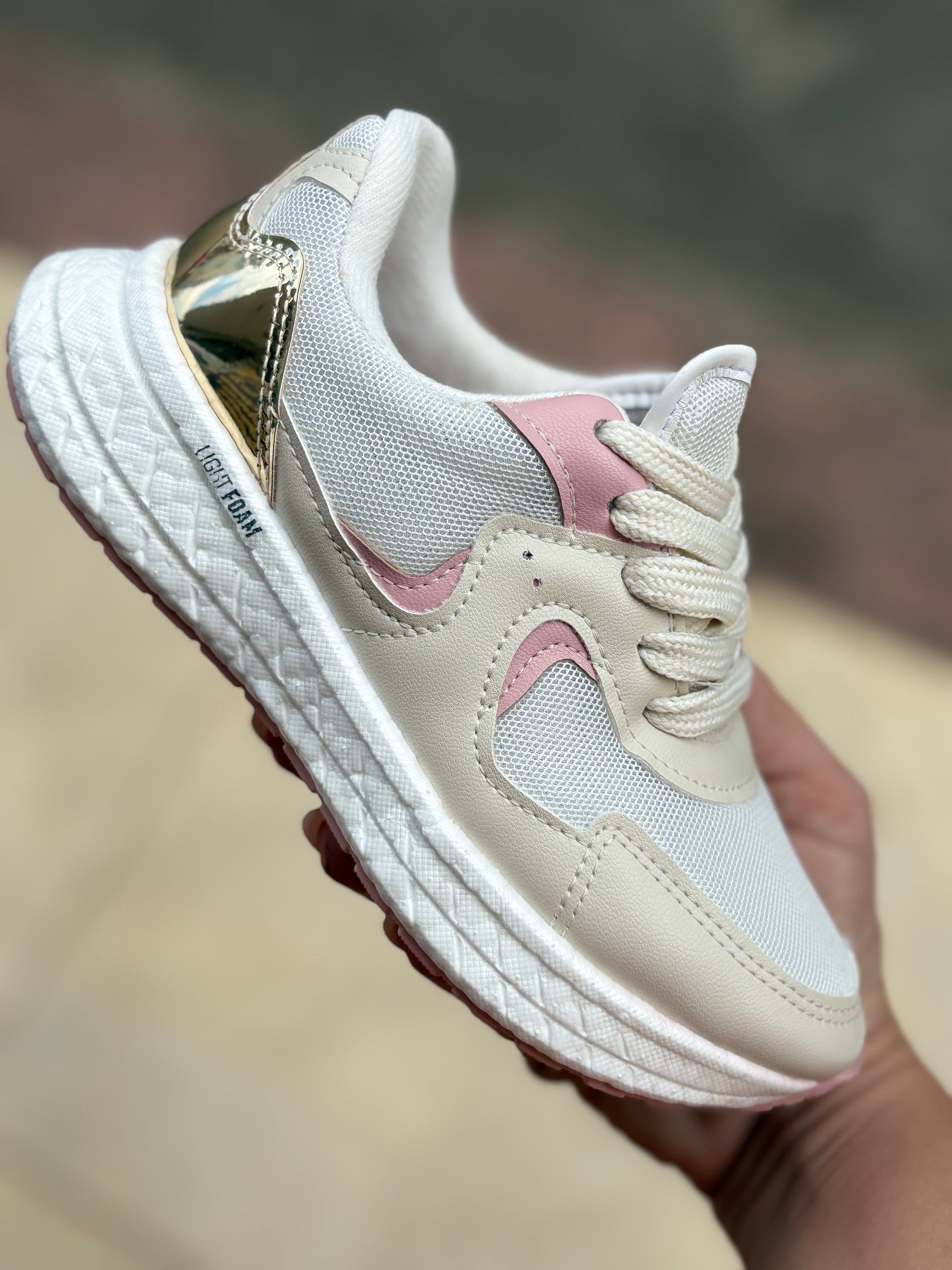 Tênis Molekinha Bege