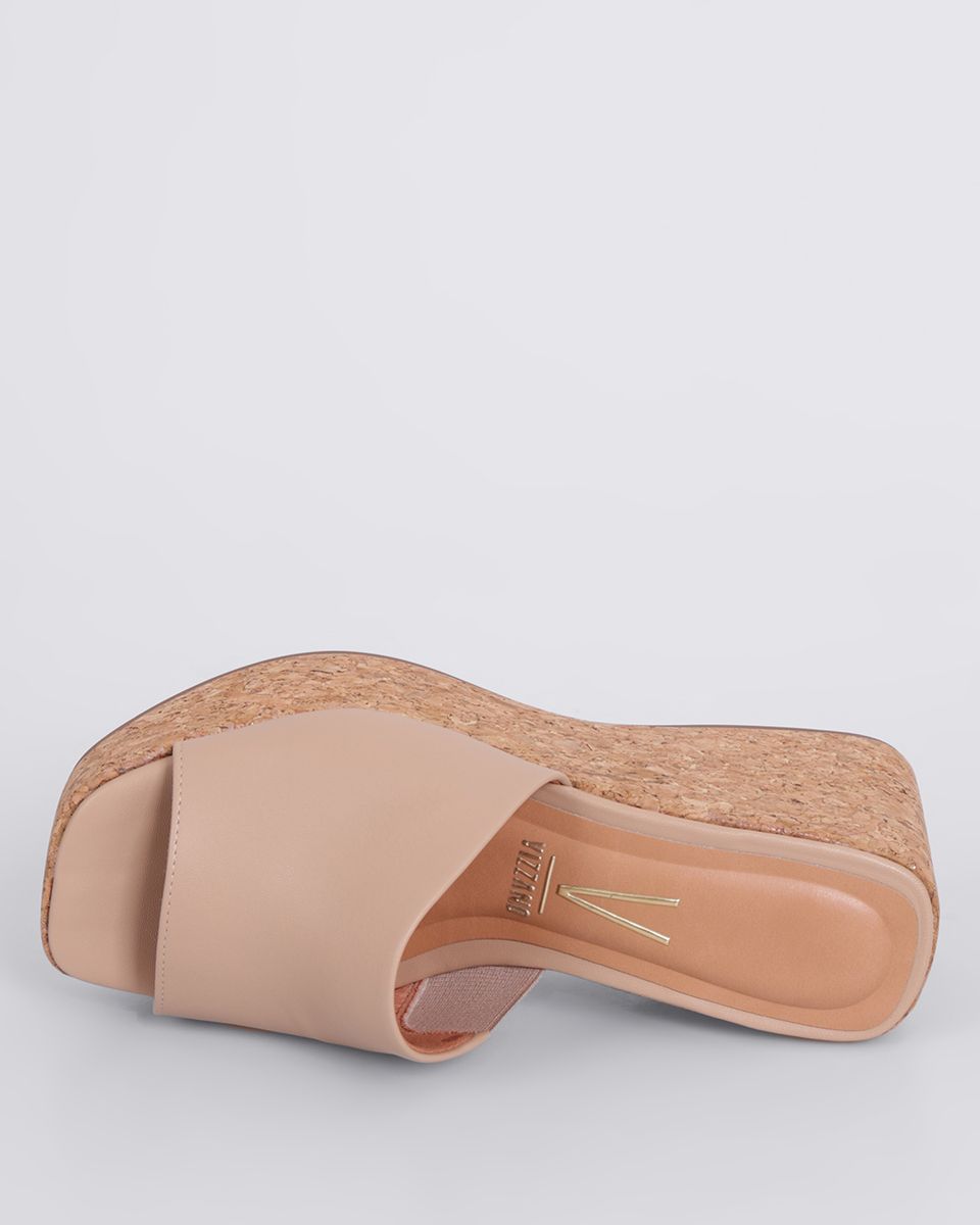 Tamanco Anabela Vizzano - Nude