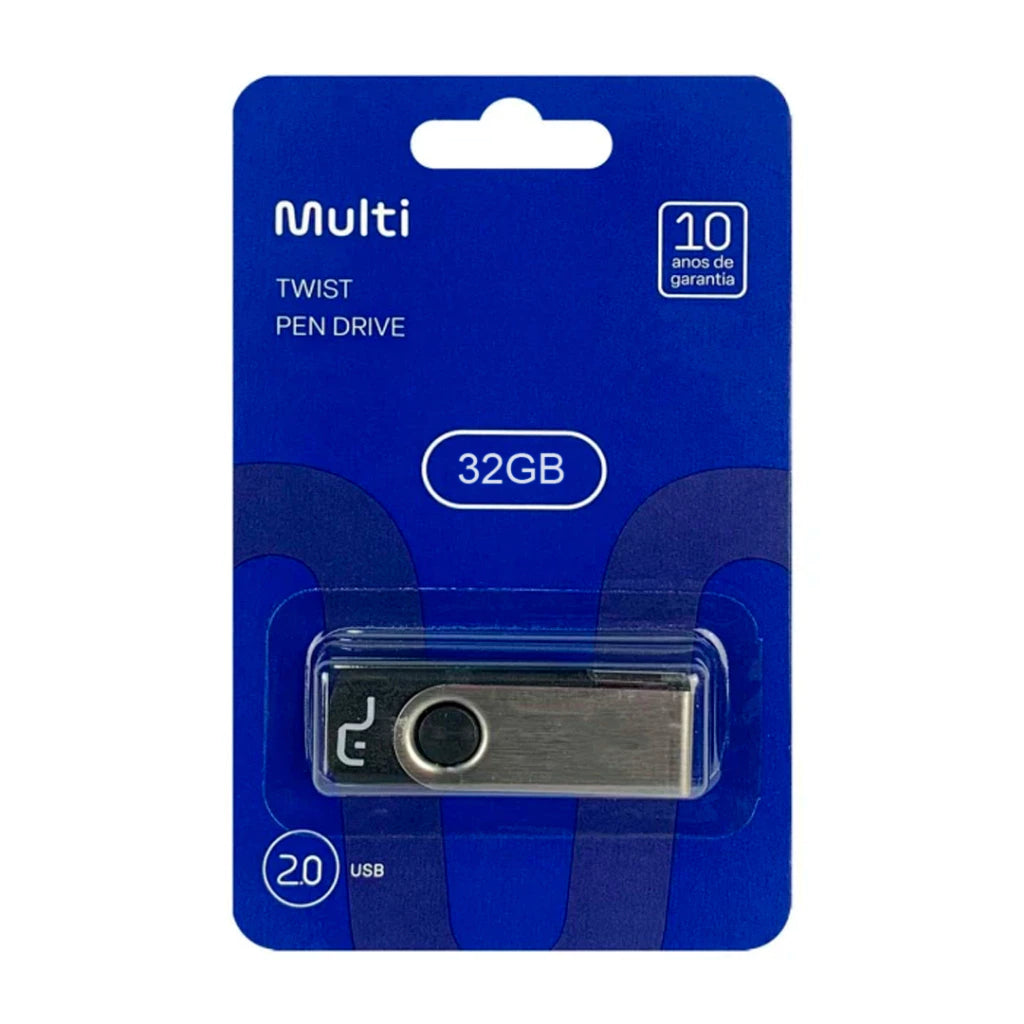 Pen Drive Multi Twist USB 2.0 – 16GB/ 32GB