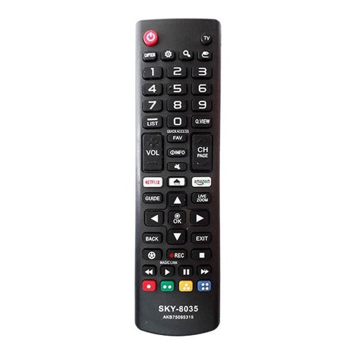 Controle Remoto Substituição para Smart TV LG – Modelo SKY-8035 (AKB75095315)c
