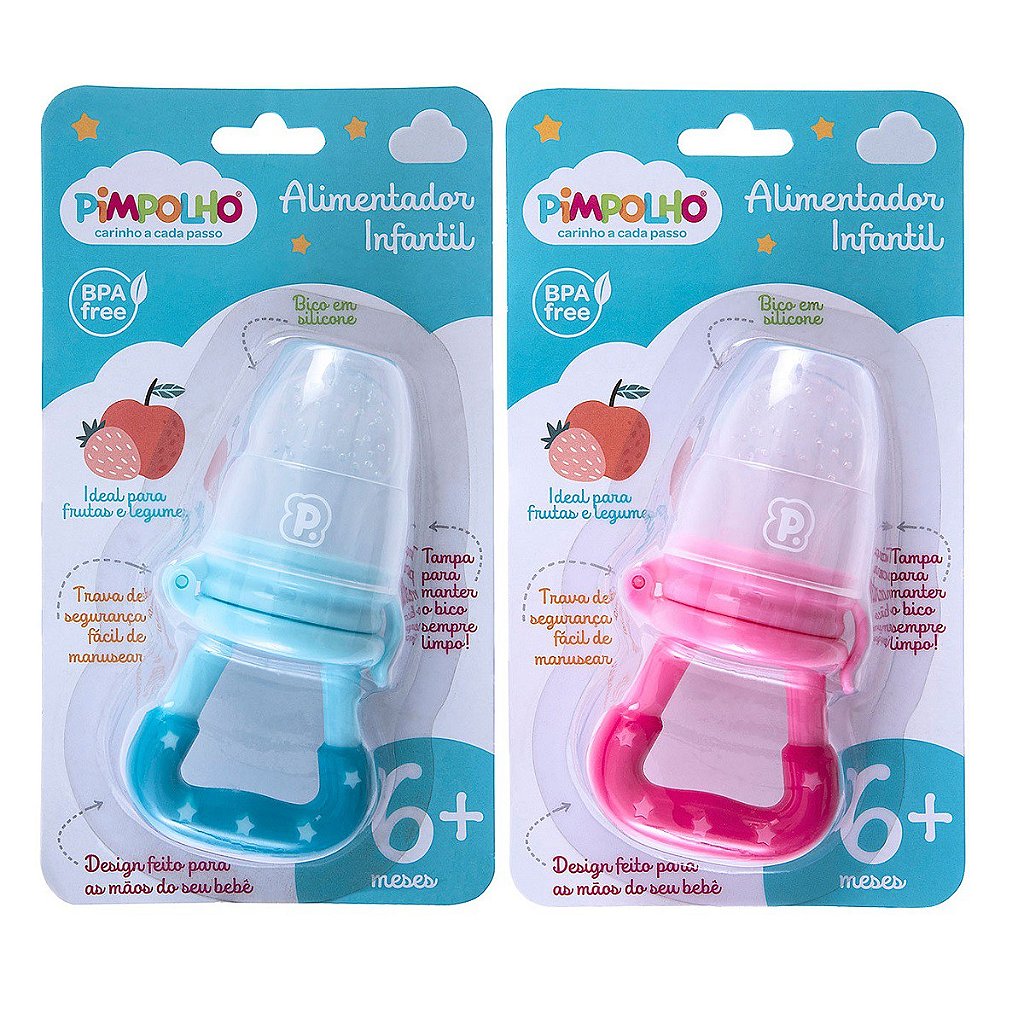 Alimentador Infantil de Silicone Pimpolho (6+ meses)