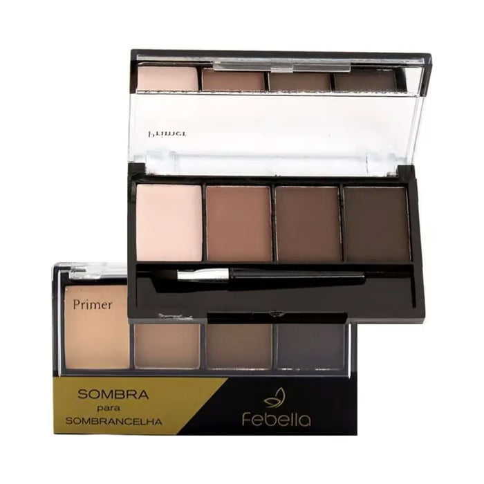 Paleta de Sobrancelha Febella – Com Primer