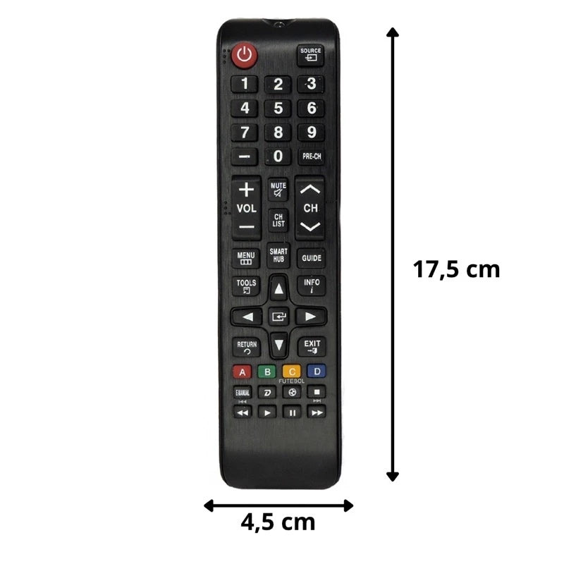 Controle Remoto Smart TV Multilaser (FBG-9196)