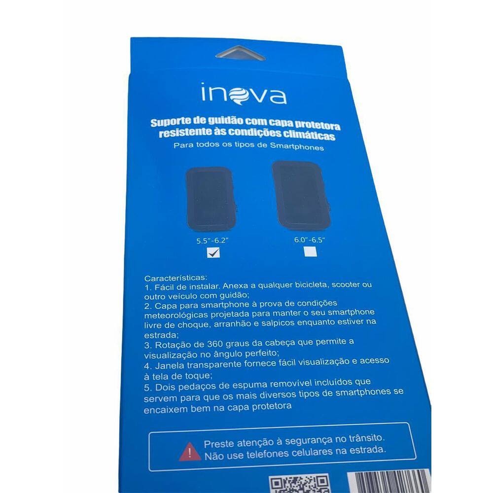 Suporte de Celular para Guidão Inova - Resistente à Água