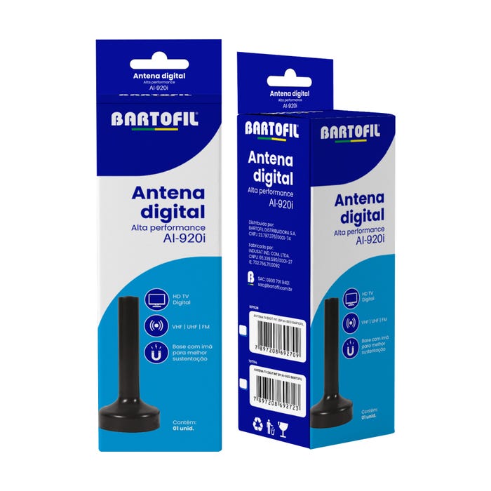 Antena Digital Interna Bartofil AI-920i - Alta Performance
