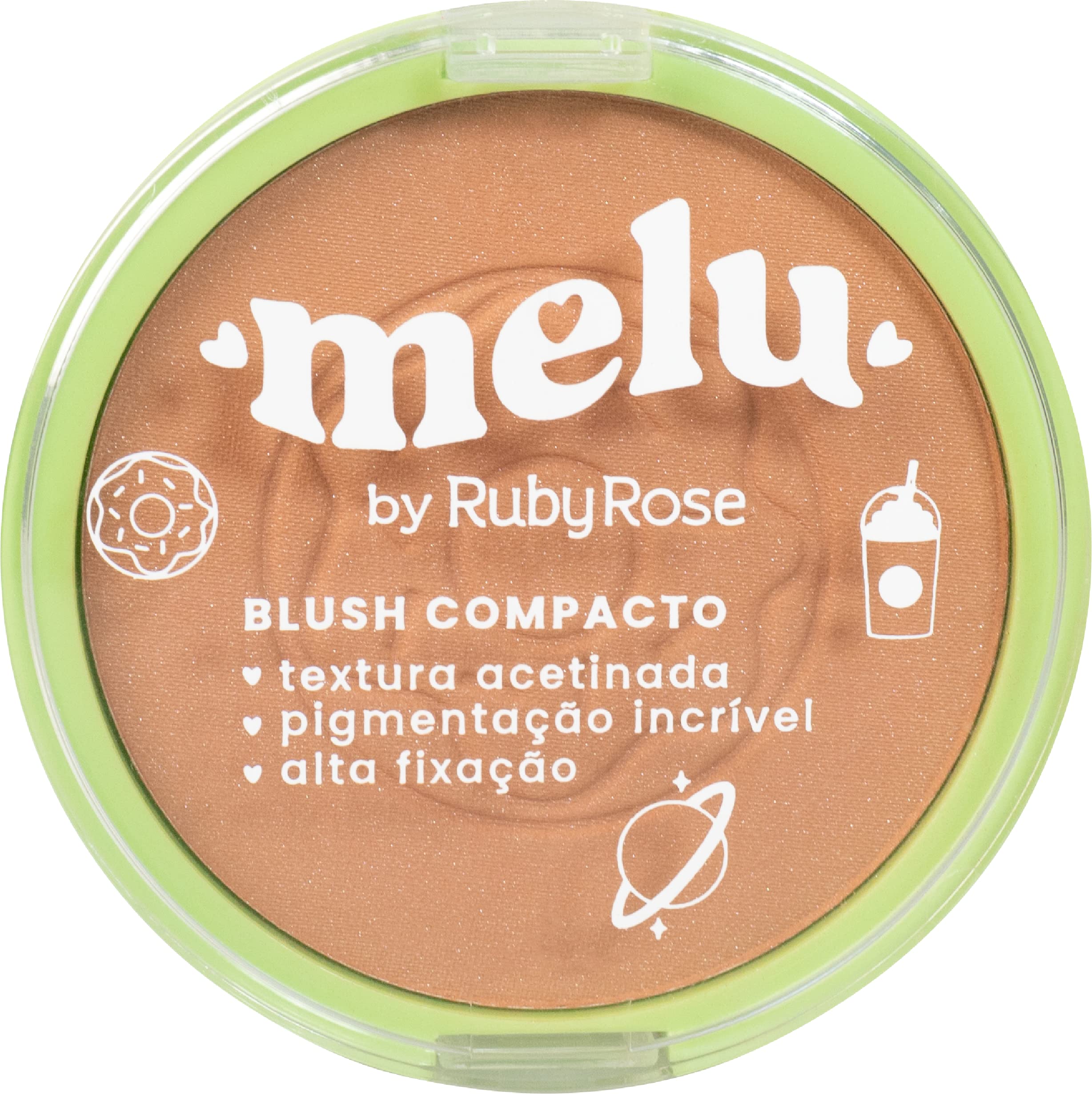 Blush Compacto Melu – Ruby Rose
