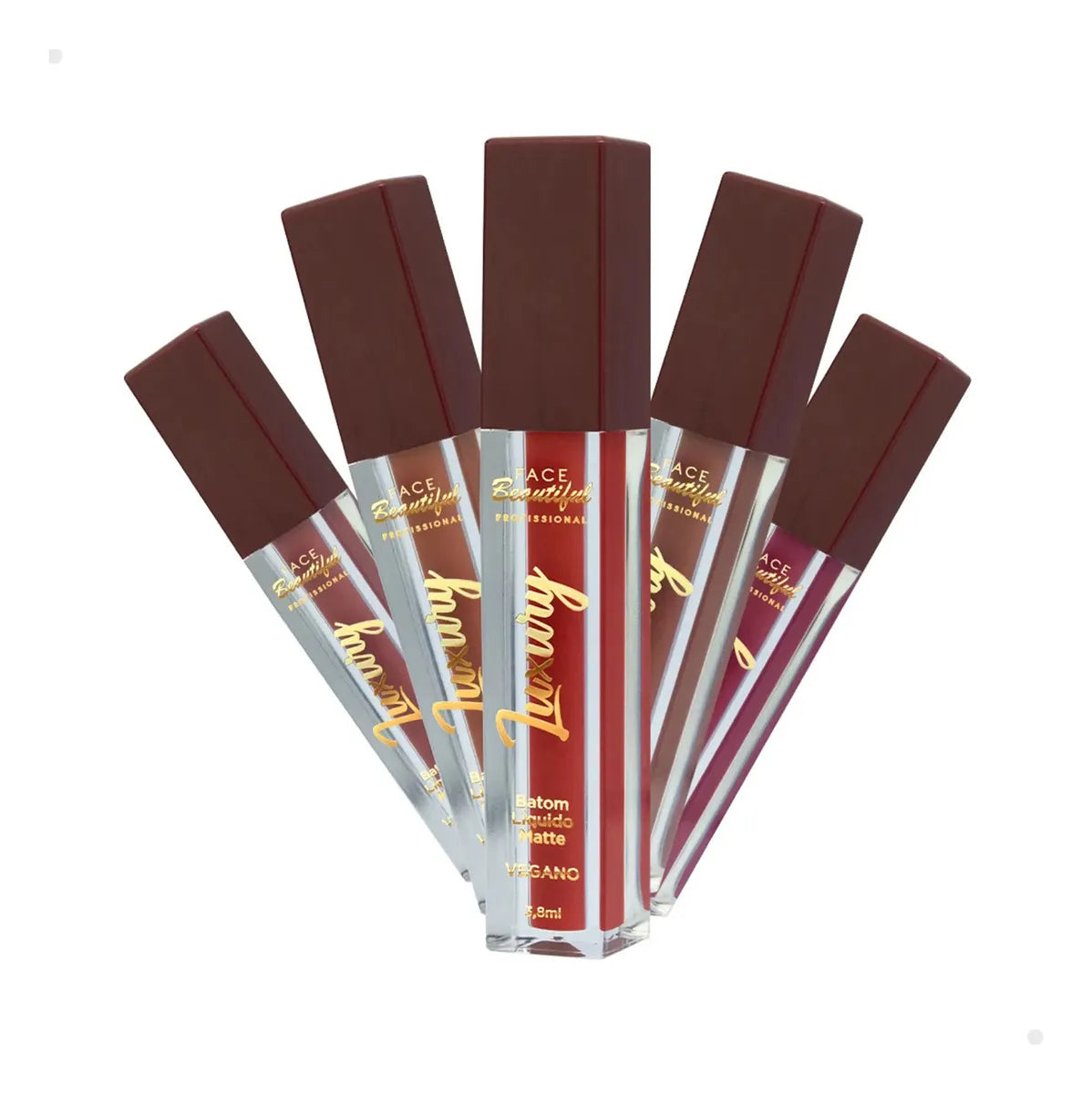 Batom Líquido Matte Luxury – Face Beautiful (3,8ml)