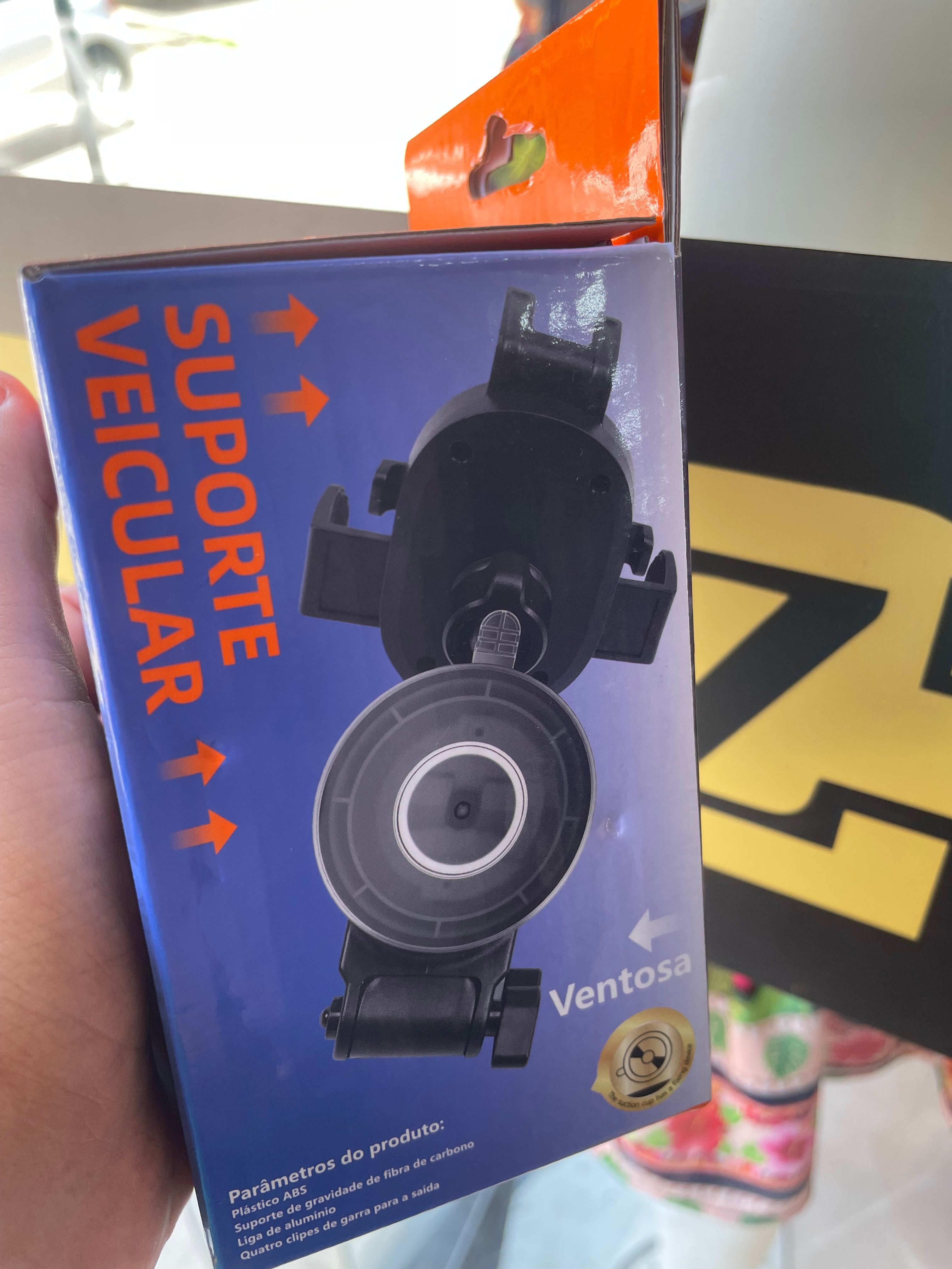 Suporte Veicular Articulado com Ventosa Inova - Modelo SPO-12877