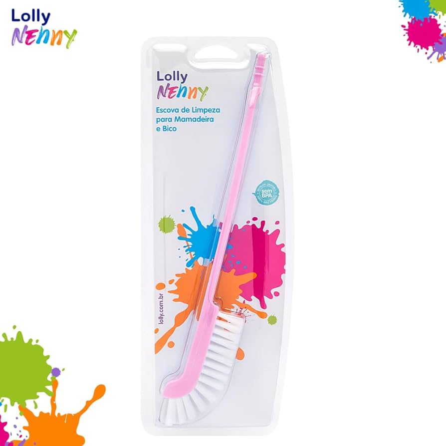 Escova de Limpeza para Mamadeira e Bico – Lolly Nenny