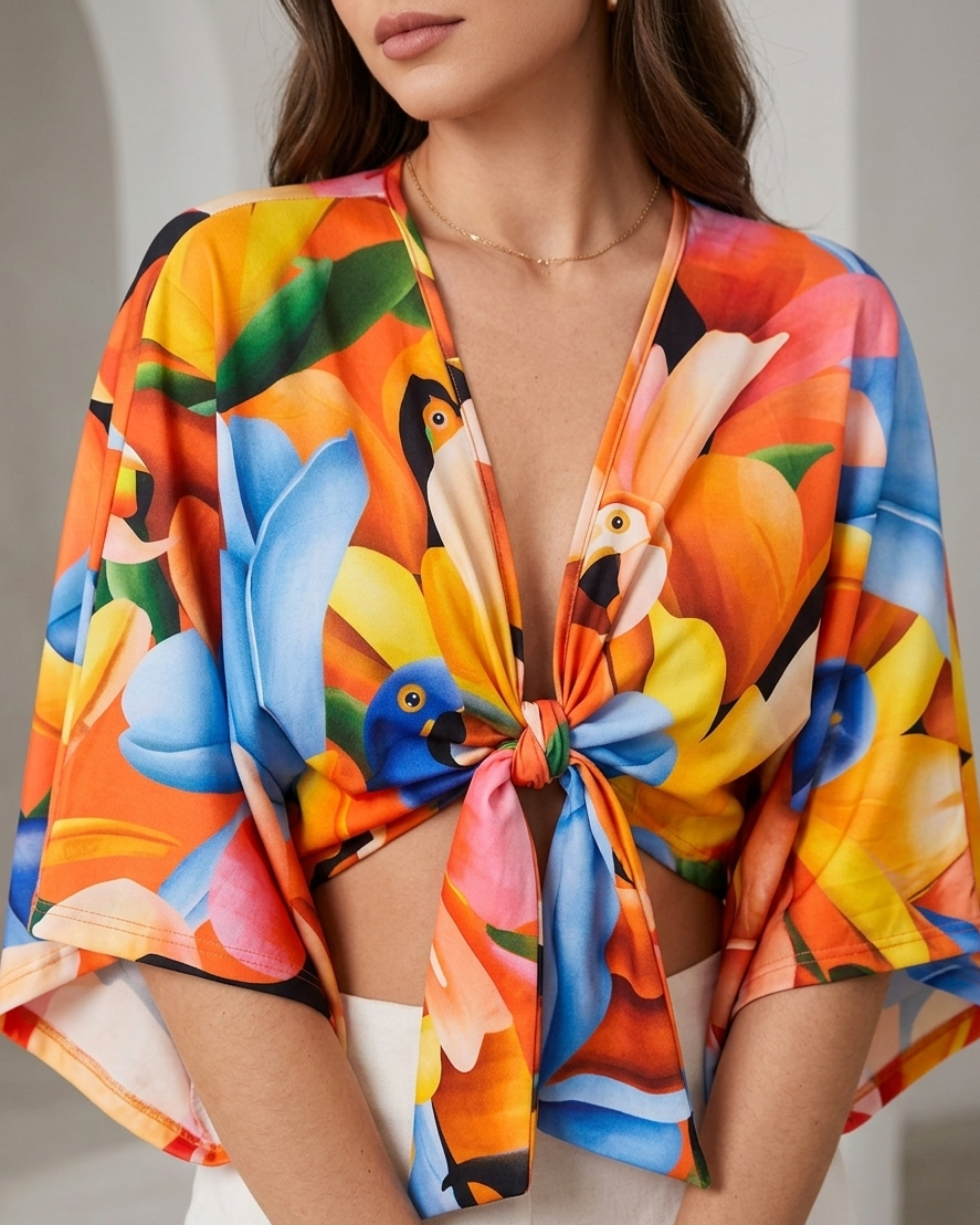 Blusa Morcego