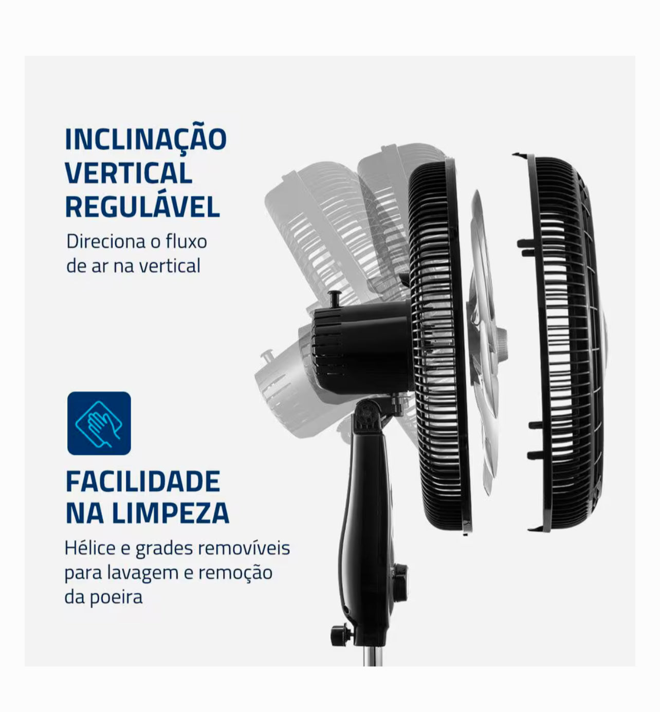 Ventilador Coluna Mundial 127v 40cm
