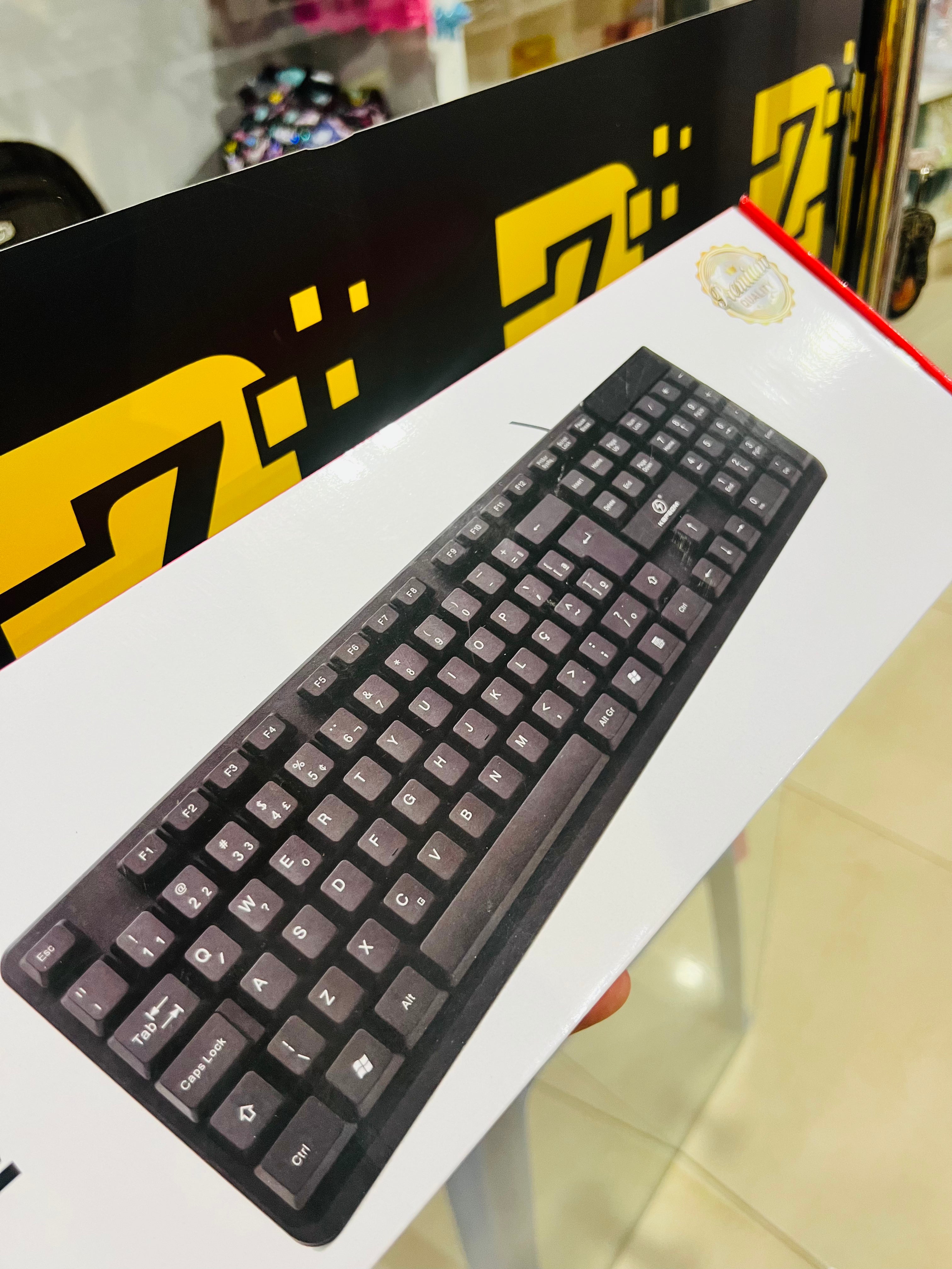 TECLADO COM FIO