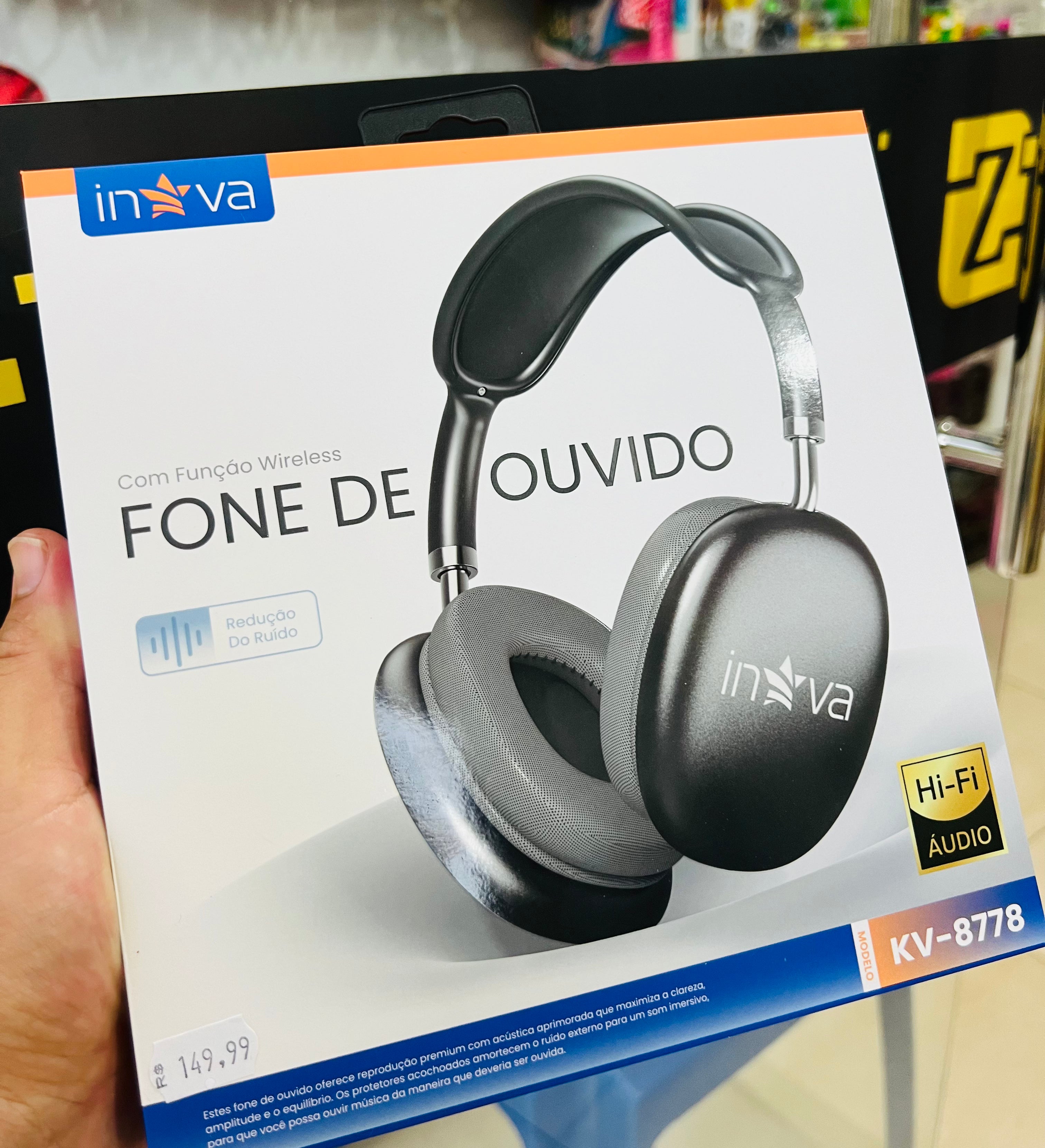 FONE SEM FIO (bluetooth)
