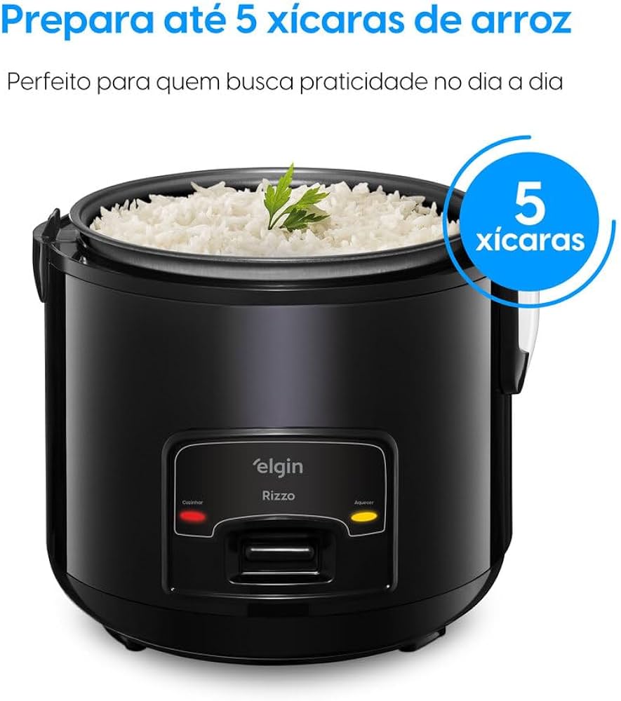 Panela Elétrica de Arroz Elgin 5Xícaras, 400W