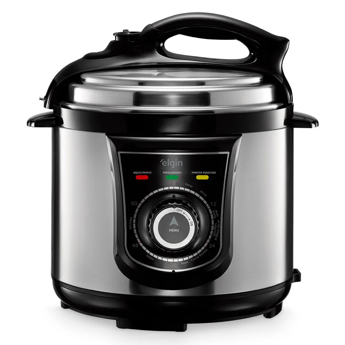 Panela de Pressão Elétrica - 10 Funções Timer Trava de Segurança 840W 110V