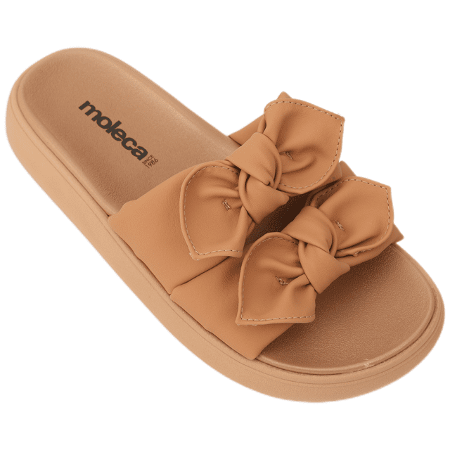 Moleca Soft com Laços Duplos -Nude Ref:52531