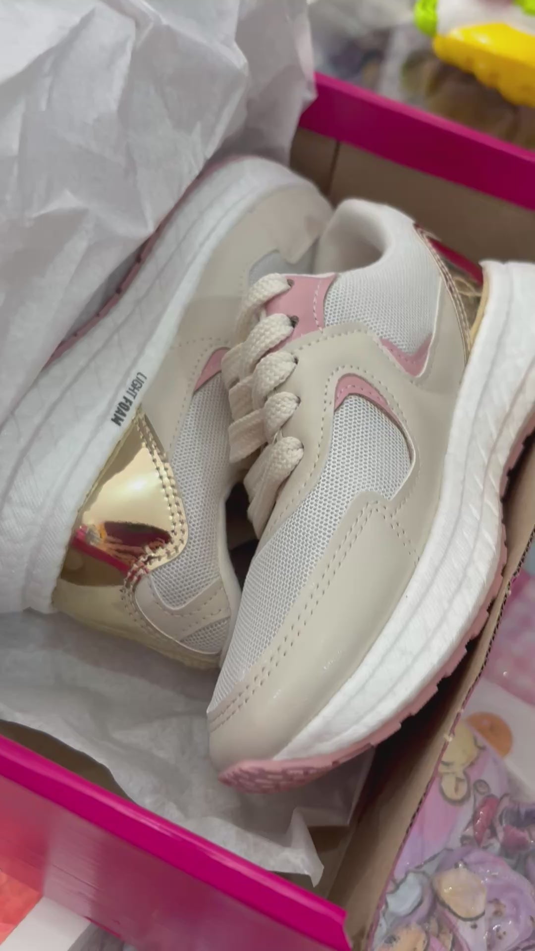 Tênis Molekinha Bege