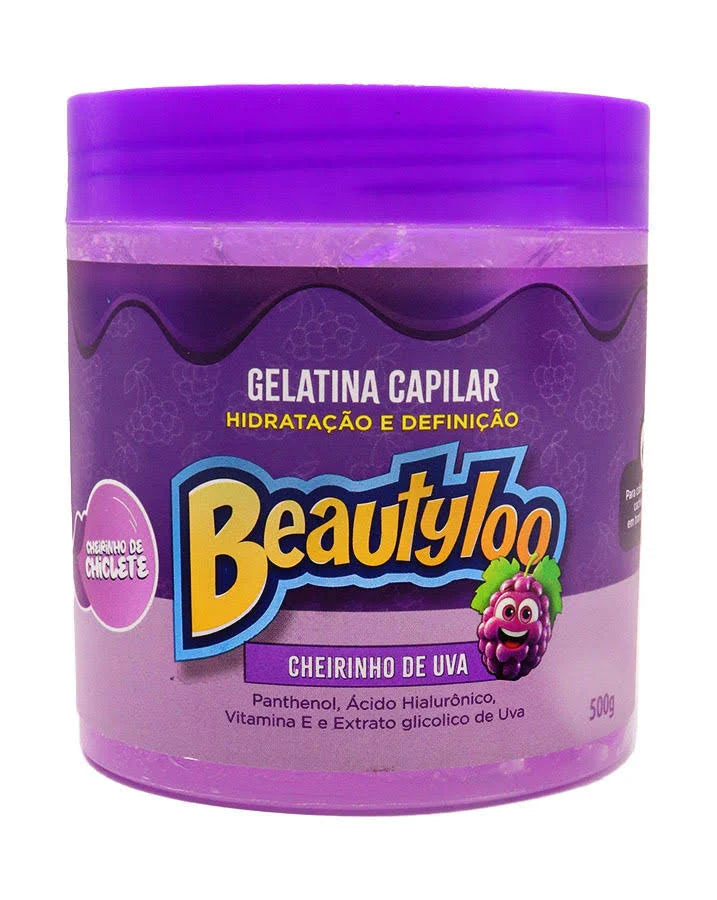 Gelatina Capilar Beautyloo – Cheirinho de Uva (500g)