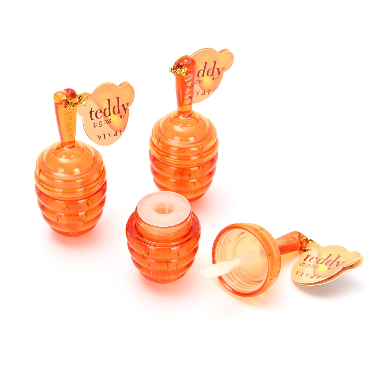 Lip Gloss Teddy Vivai – Doçura e Brilho para seus Lábios