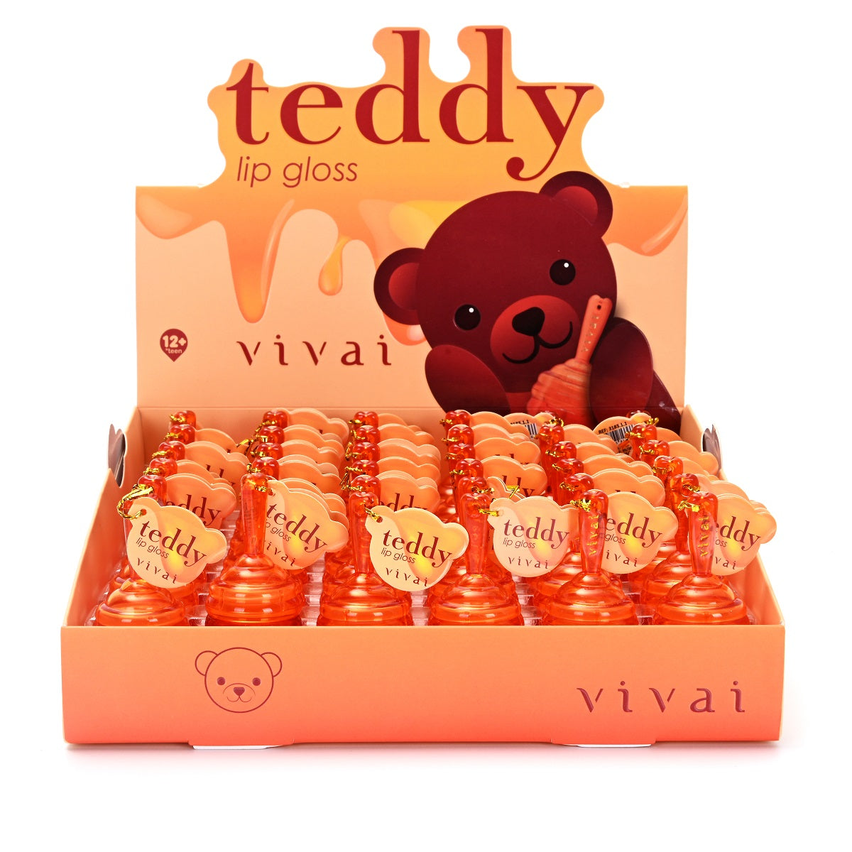 Lip Gloss Teddy Vivai – Doçura e Brilho para seus Lábios